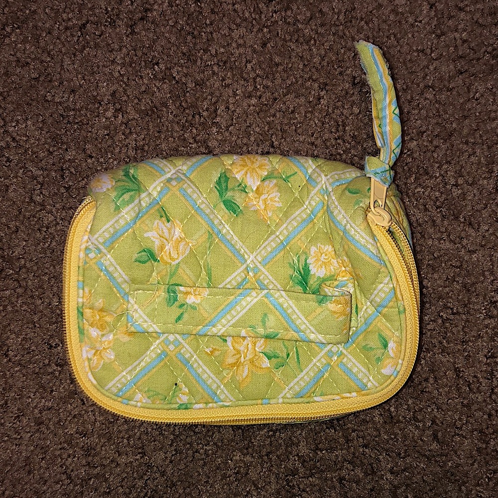 Green Vera Bradley Coin Purse
